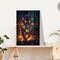 Paint by Numbers Kit for Adults – Tiger Design, DIY Paint by Number with Frame and Easel, Animal Art Kit for Home Wall Decor and Gifts – 7.87x11.81 Inch Canvas